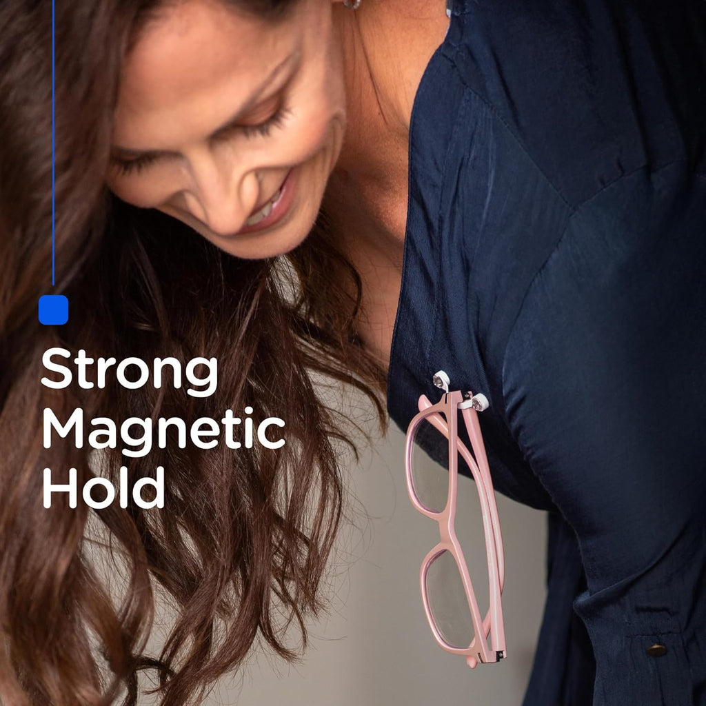 Fashionable Magnetic Eyeglass Holders (2 Pack)