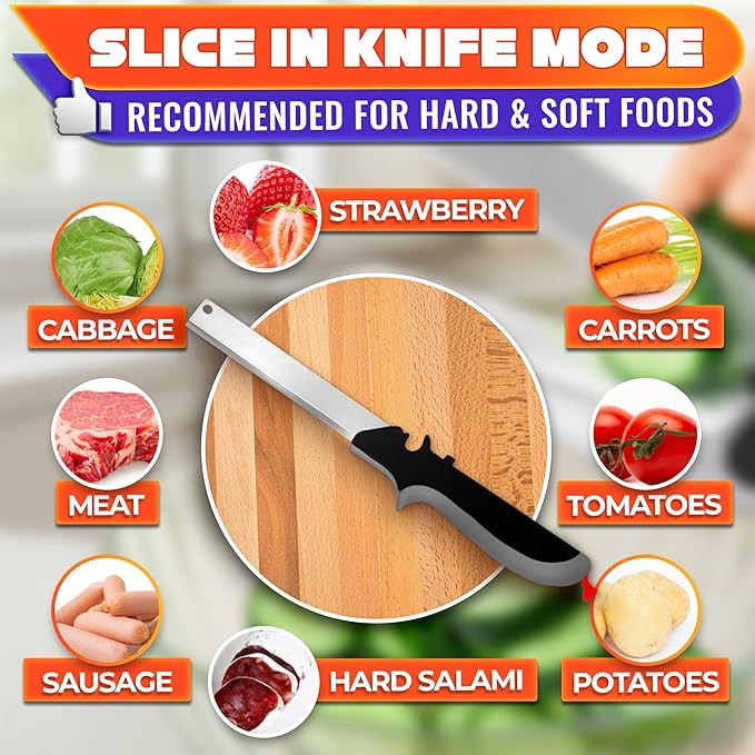 2 in 1 Kitchen Scissors for Food – Stainless Steel Blade & Plastic Cutting - Image 8
