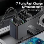 7-in-1 Retractable Car Charger