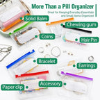 Portable Waterproof Pill Pouch Set