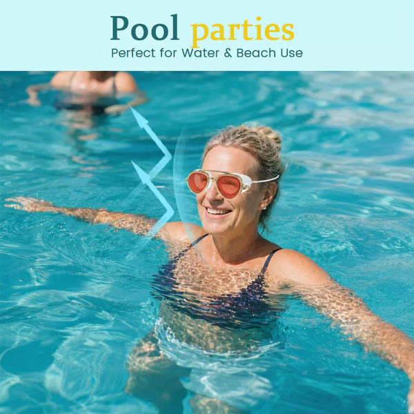 Summer Vibe Reflective Swim Goggles