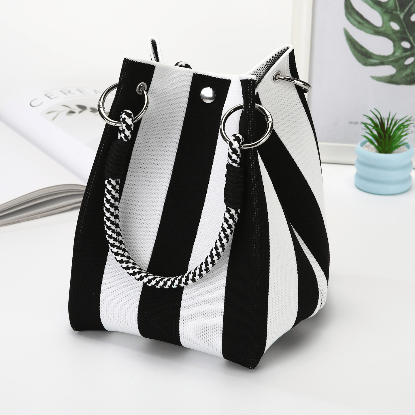 Stylish Bohemian Bucket Bag