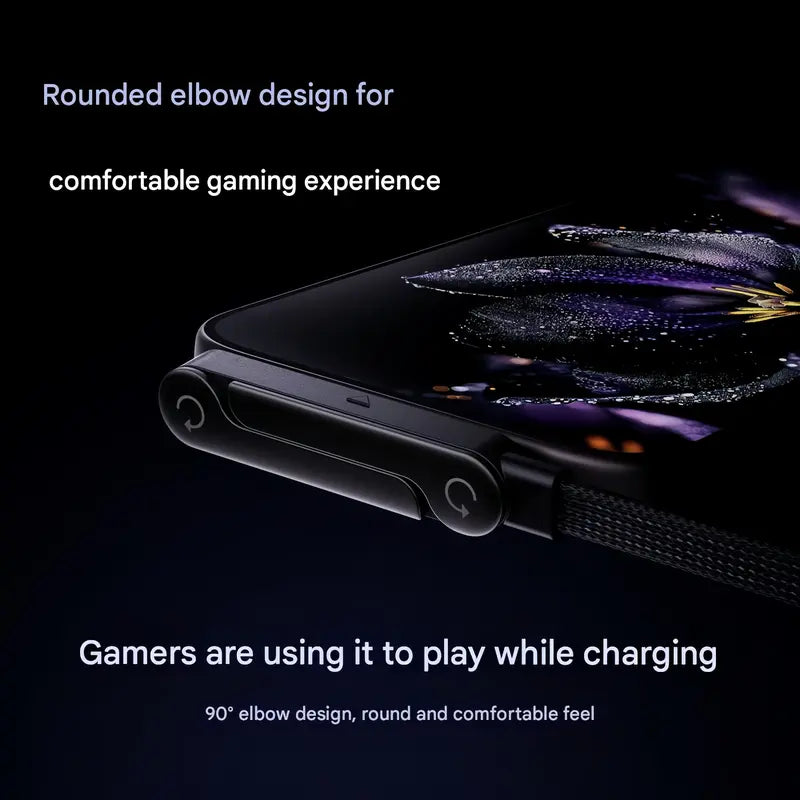 240W Super Fast Charging 2-in-1 Charging Cable & Phone Stand