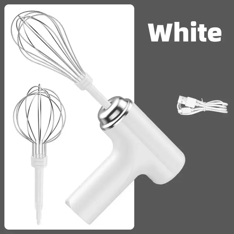 Portable Cordless 3 Speed Hand Mixer
