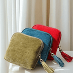 Portable Travel Jewelry Zippered Pocket Case*