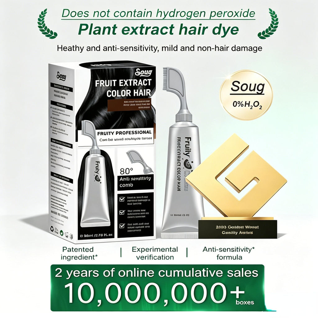 🔥Fruit Essence Hair Dyeing Comb