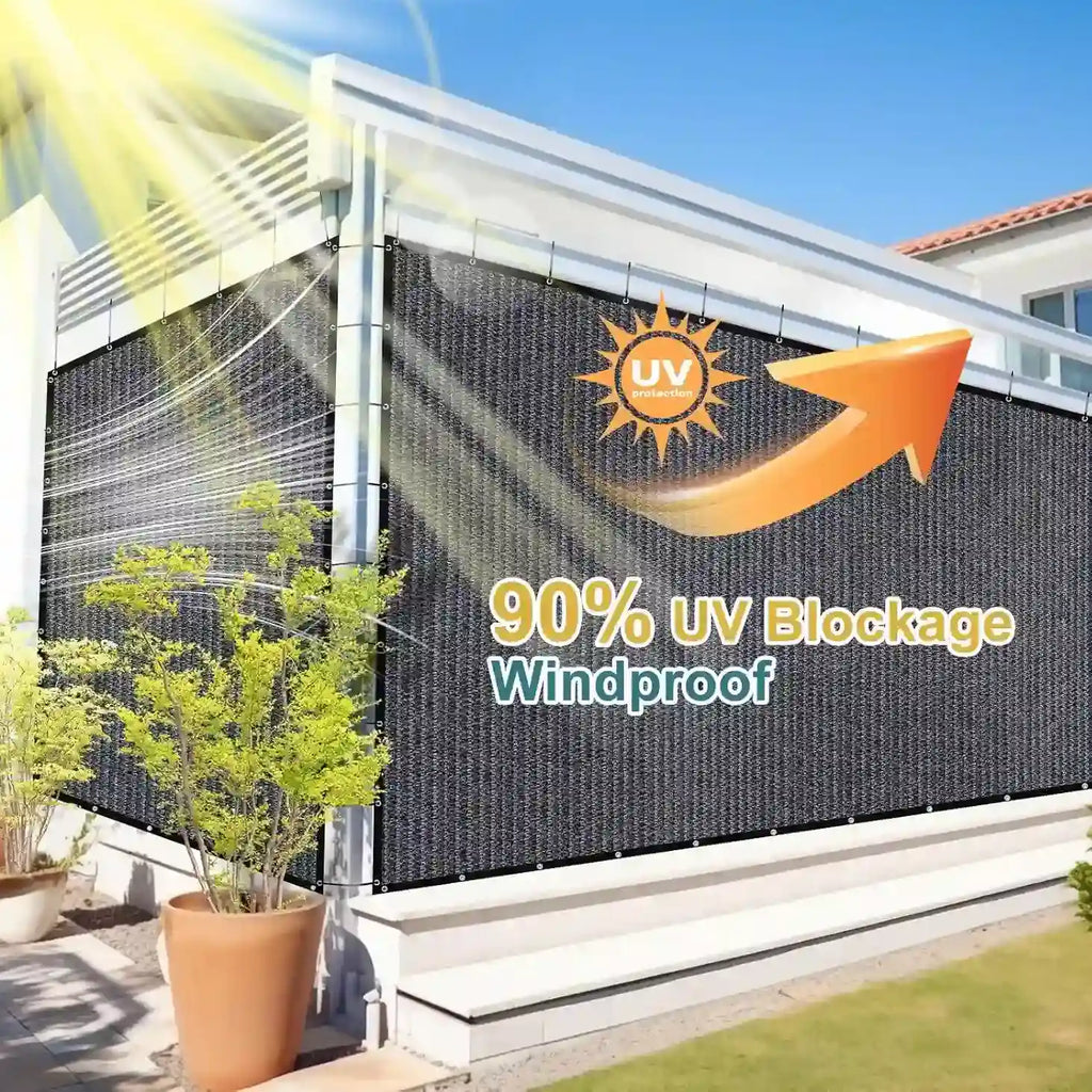 Outdoor Heavy Duty Sunblock Shade Cloth