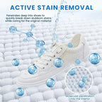White Shoe Cleaner Cream  |   Multipurpose No-Wash Solid Comes with Sponge