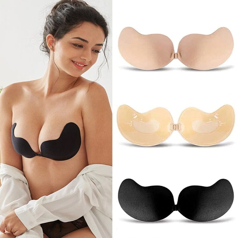 SlipStop Reusable Mango Silicone Push-Up Adhesive Bra