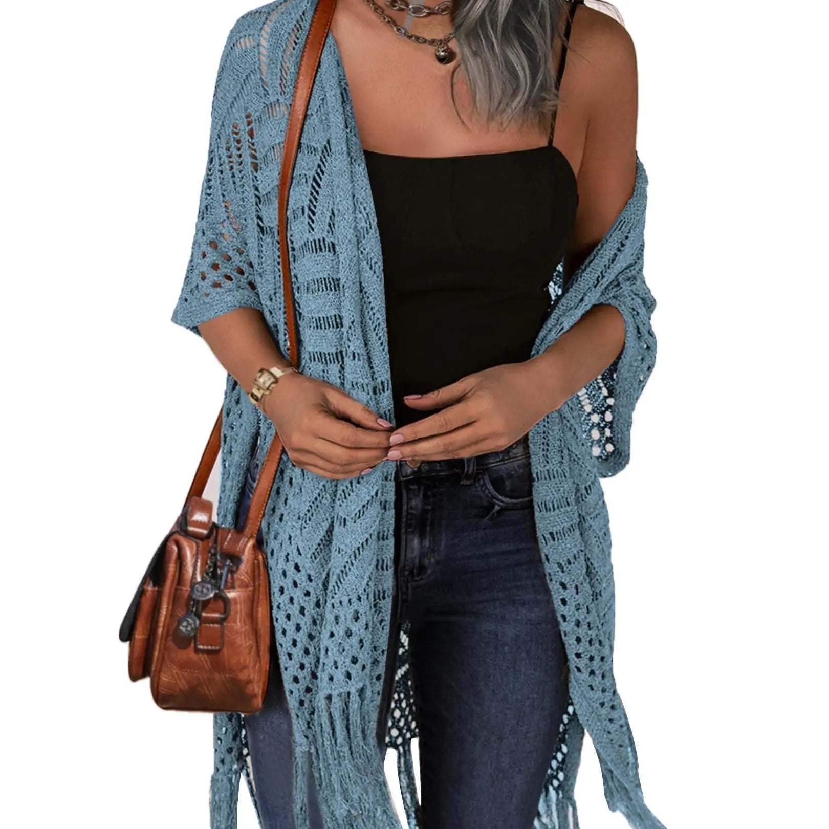 Women's Loose Plus Size Knitted Cardigan
