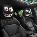 Halloween Funny Cartoon Car Headrest Covers – 2PCS