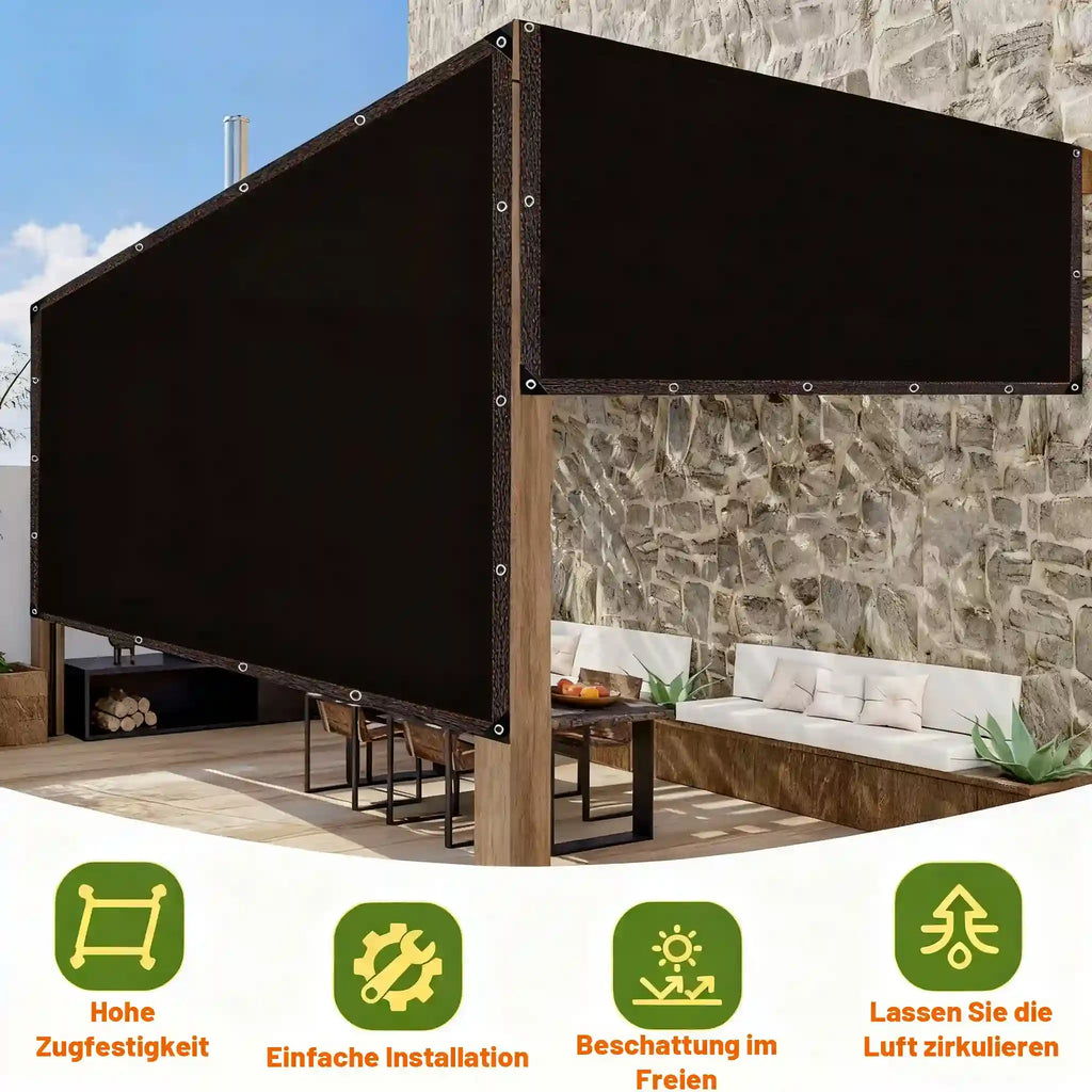 Outdoor Heavy Duty Sunblock Shade Cloth