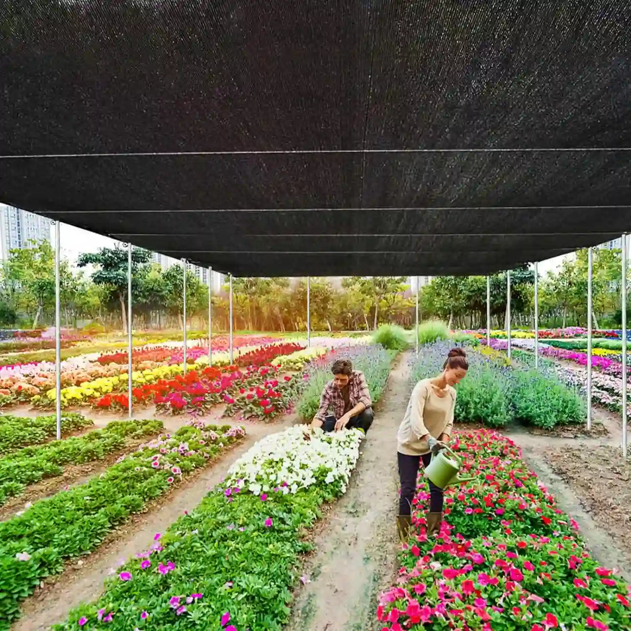 Outdoor Heavy Duty Sunblock Shade Cloth