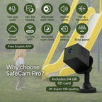 SafeCam Pro | 24/7 Protection – Works Without Internet or Electricity urb-x-gear