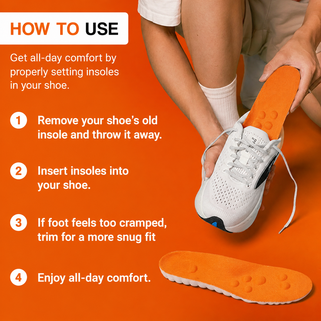 Comfort Acupressure Massage Insoles