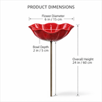 LifelessYard Saver Pollinator Flower Garden Stake🐦