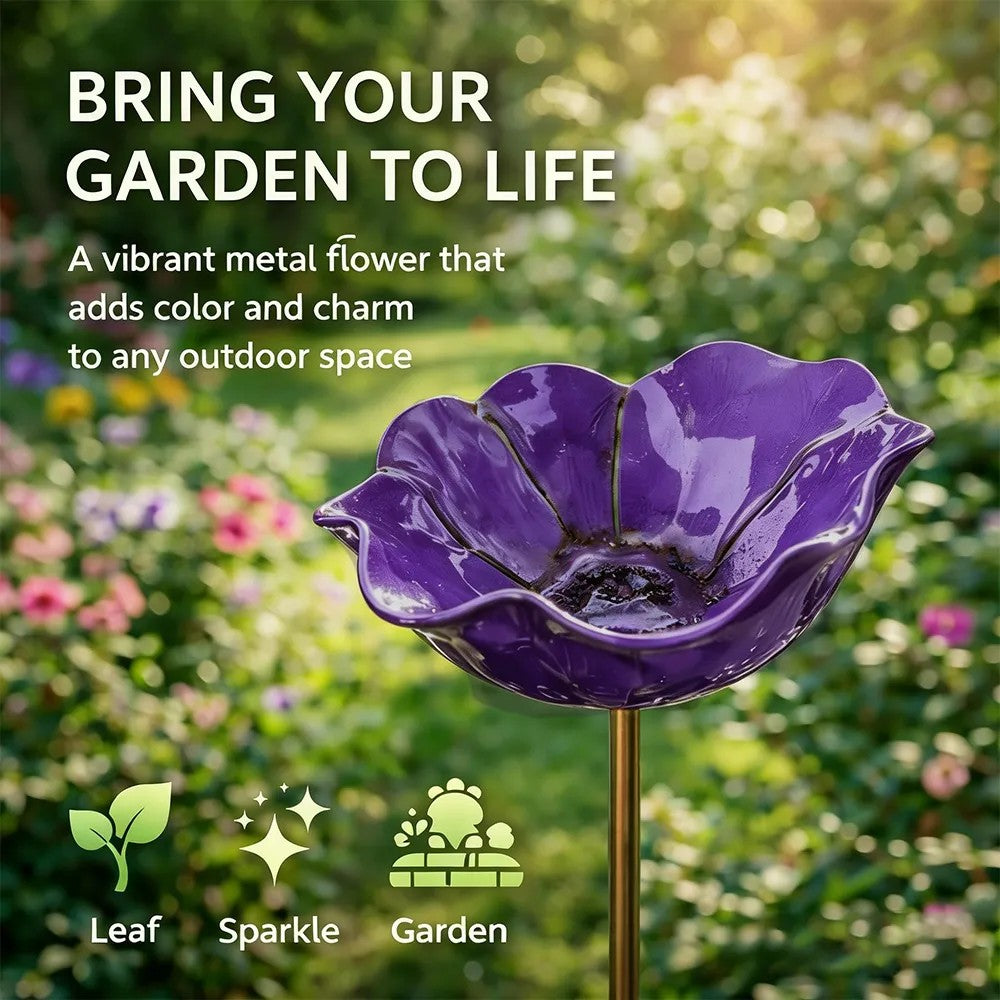 LifelessYard Saver Pollinator Flower Garden Stake🐦