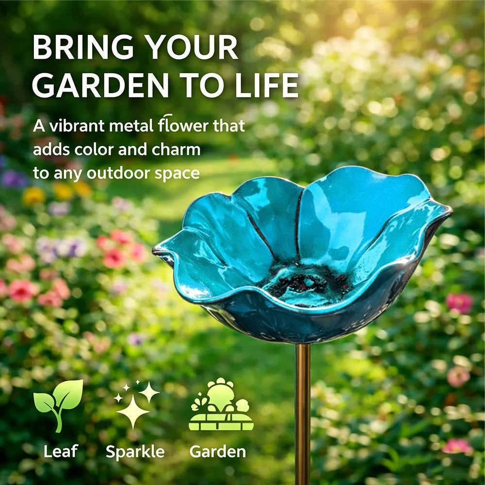 LifelessYard Saver Pollinator Flower Garden Stake🐦