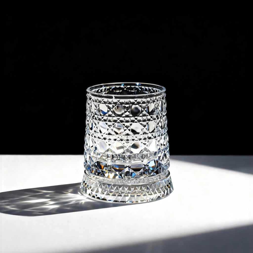 Luxury 360° Spinning Crystal Glass`
