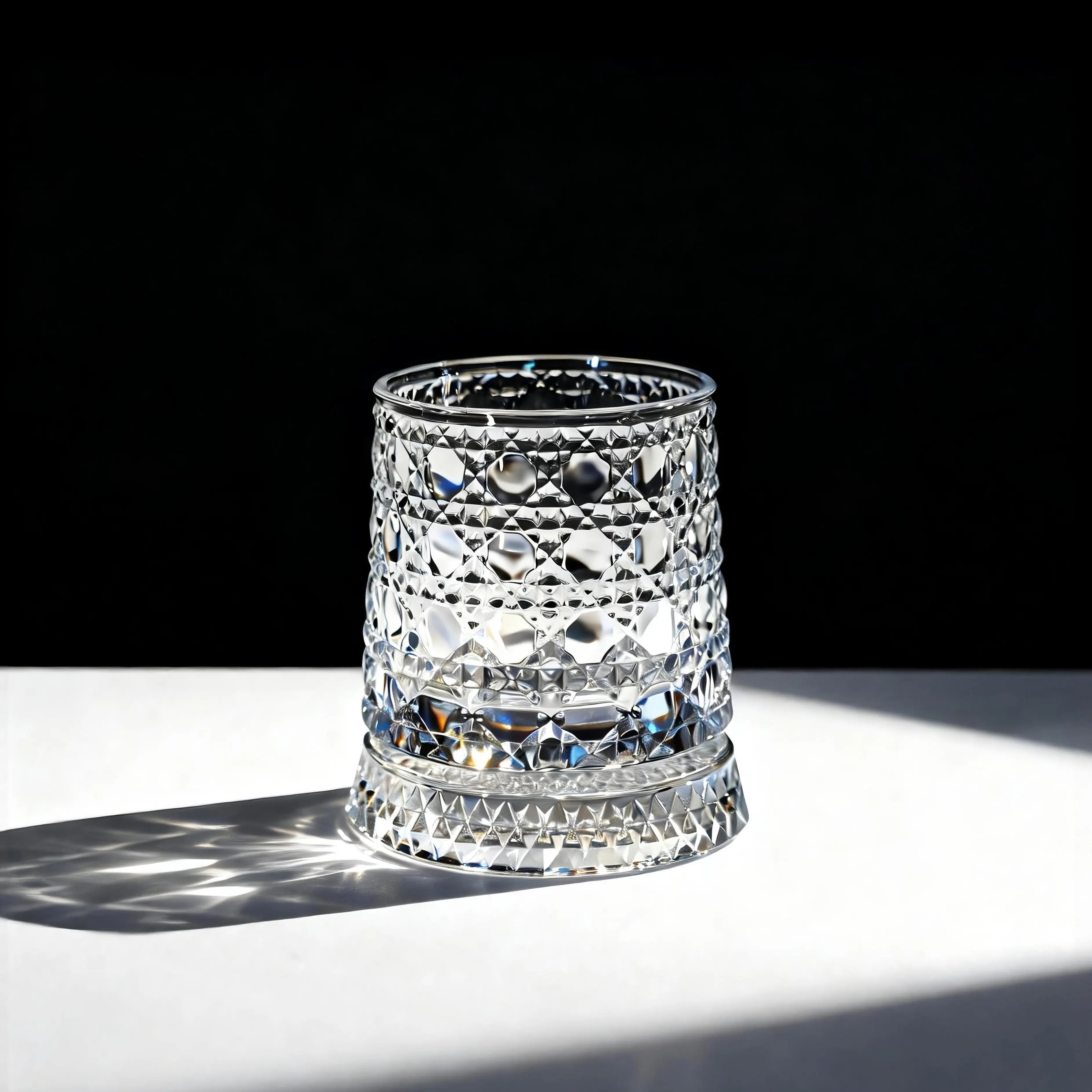 Luxury 360° Spinning Crystal Glass`