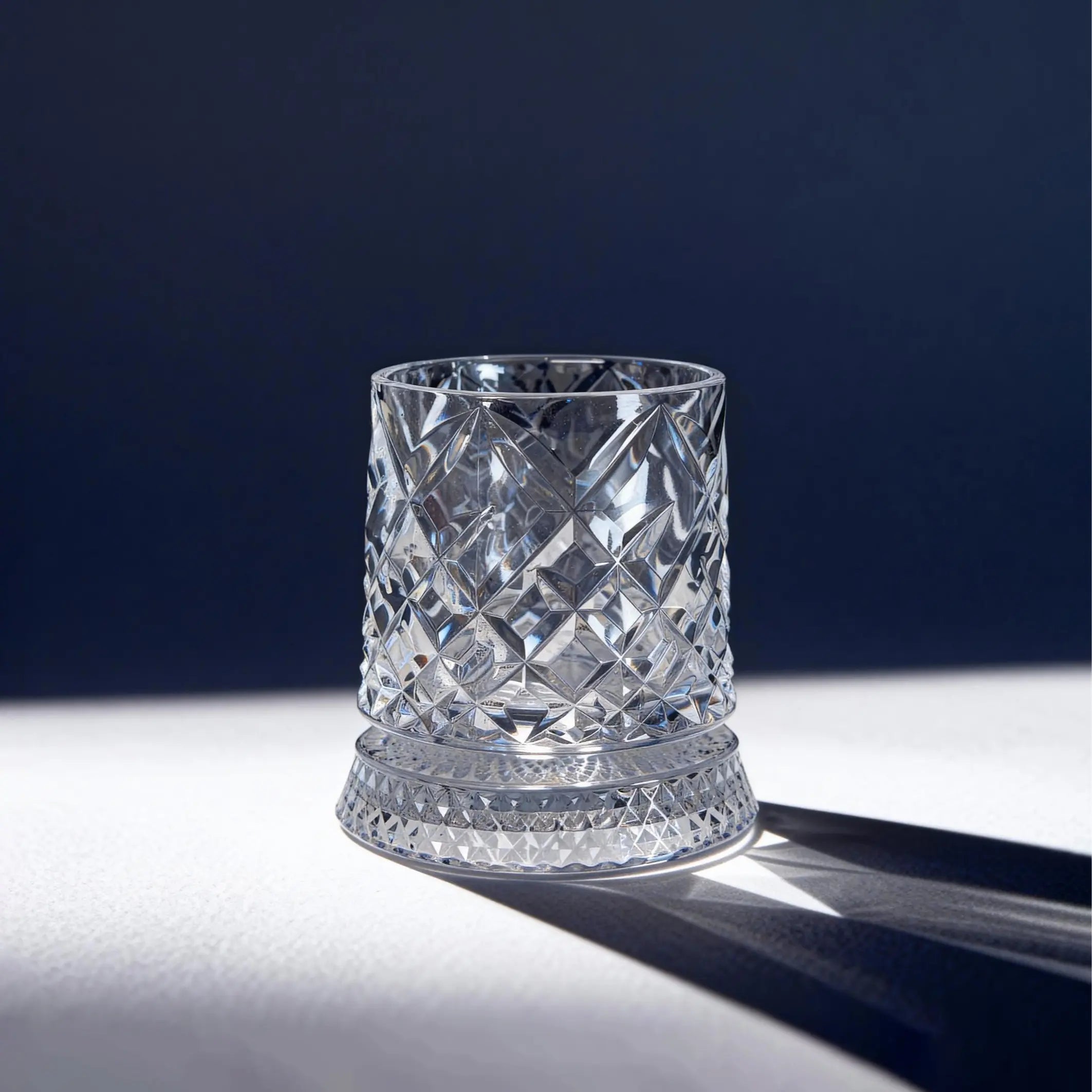 Luxury 360° Spinning Crystal Glass