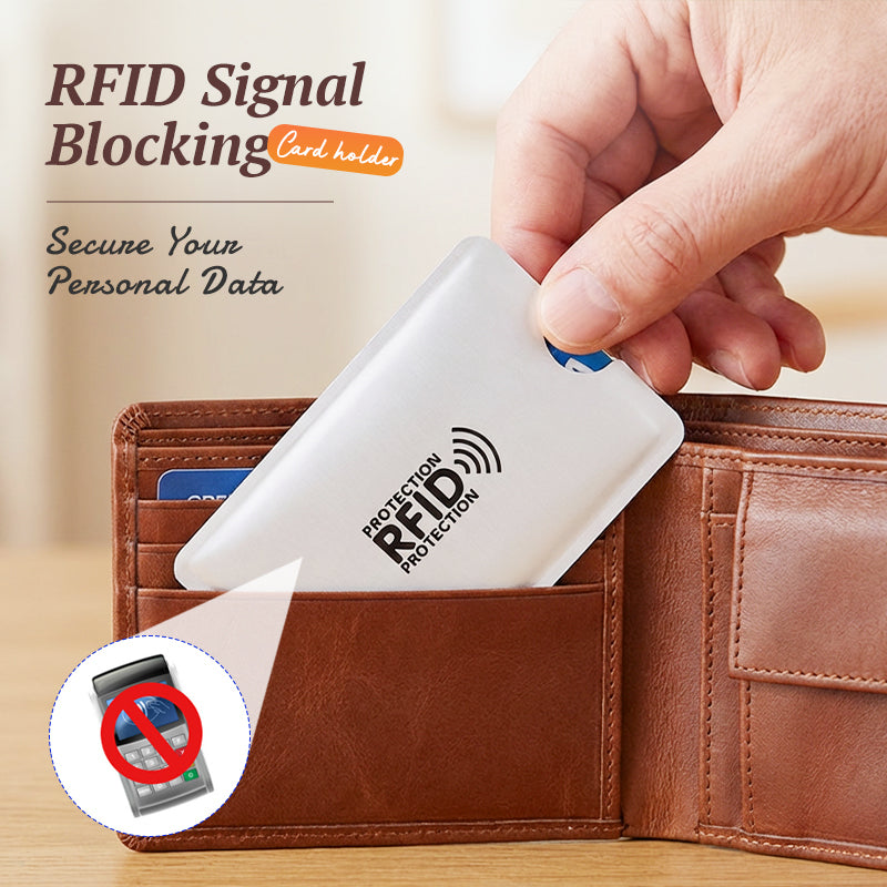 10 Pack RFID Blocking Anti Theft Card Sleeves