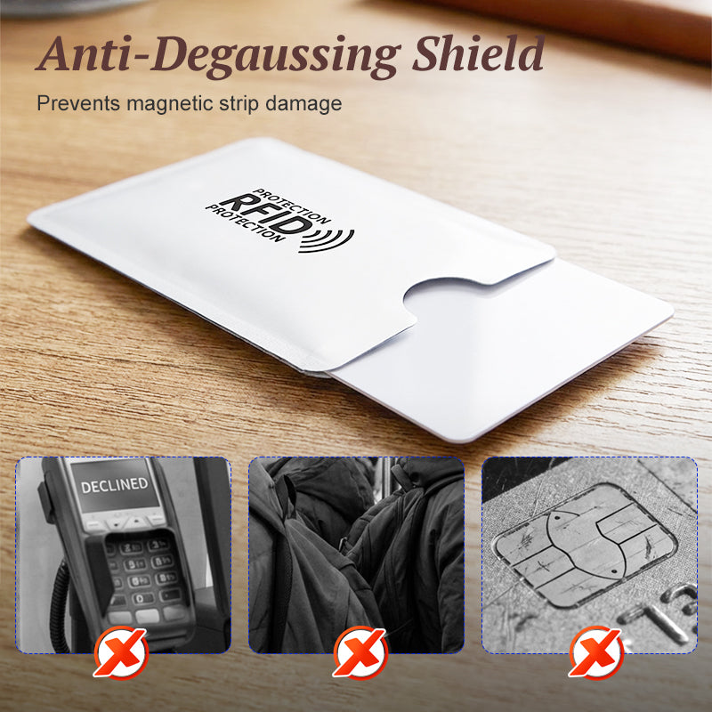 10 Pack RFID Blocking Anti Theft Card Sleeves