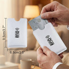 10 Pack RFID Blocking Anti Theft Card Sleeves