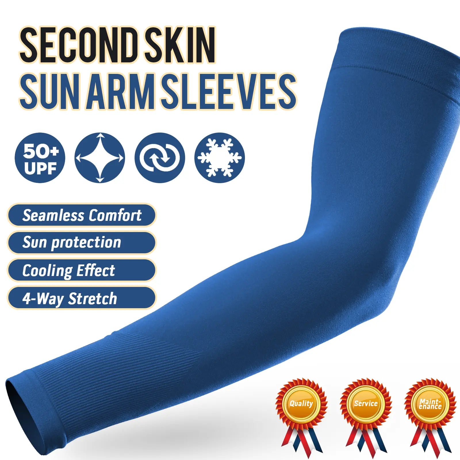 Outdoor UV Sun Protection Cooling Arm Sleeves