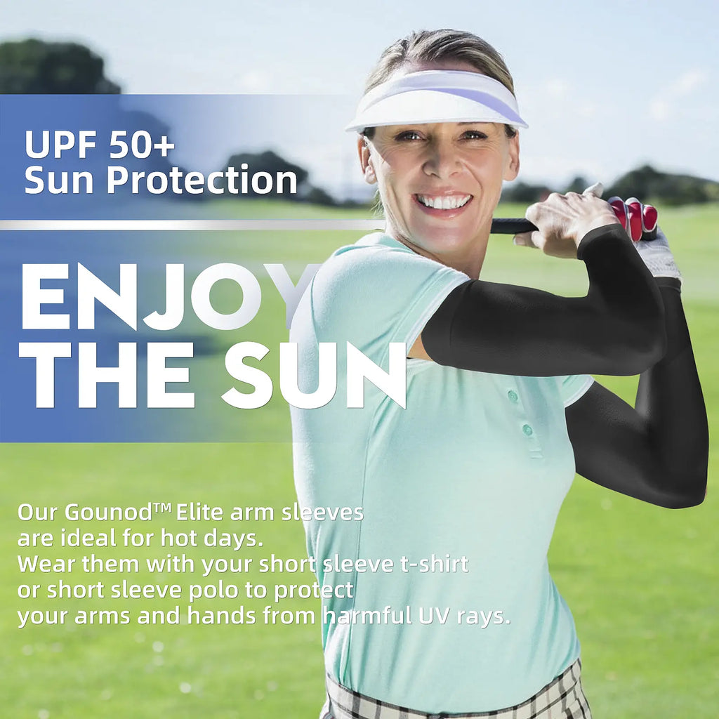 Outdoor UV Sun Protection Cooling Arm Sleeves