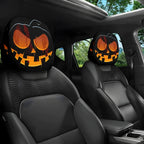 Halloween Funny Cartoon Car Headrest Covers – 2PCS