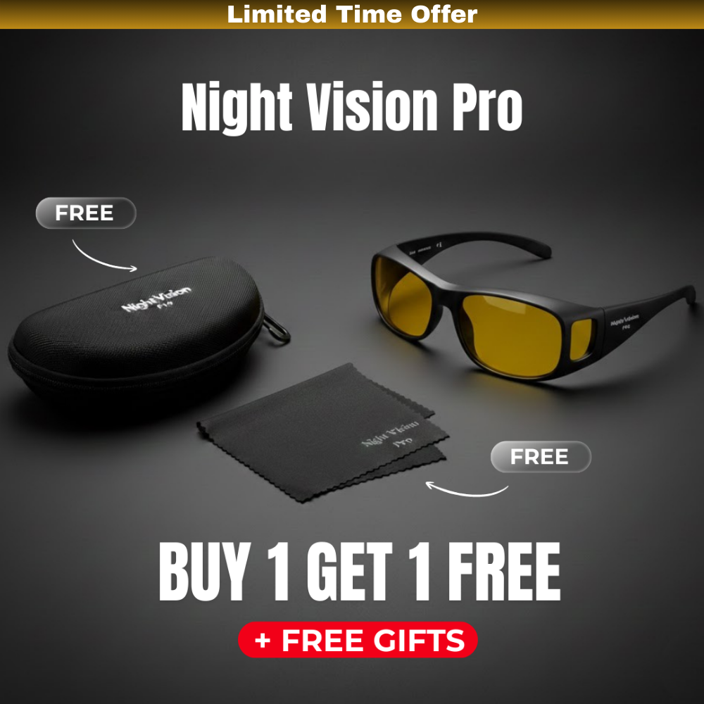 Night Vision Pro™ Driving Glasses | Yellow Anti-Glare Polarized Glasses