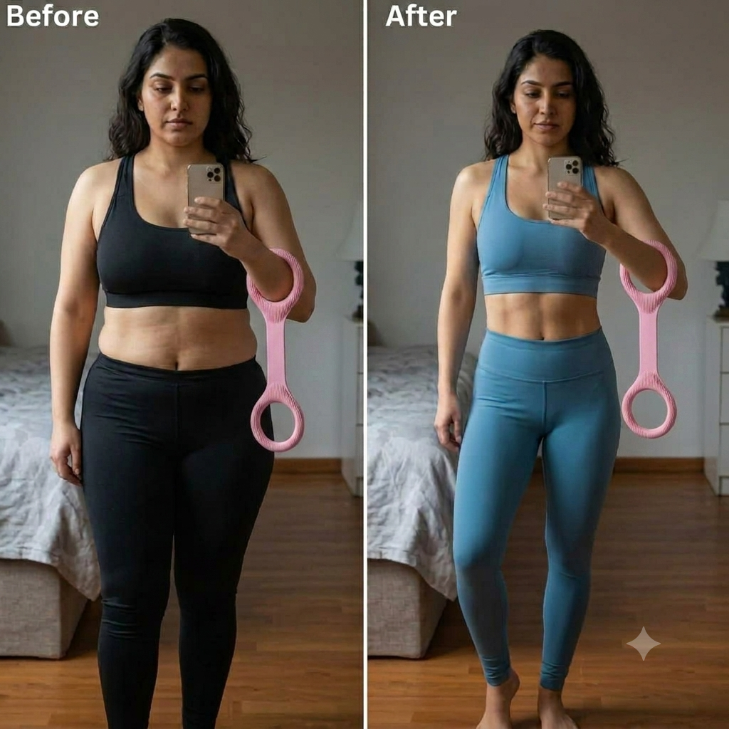 Figure 8 Resistance Bands: Tone Bat Wings & Fix Posture in 10 Minutes