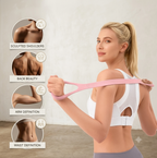 Figure 8 Resistance Bands: Tone Bat Wings & Fix Posture in 10 Minutes