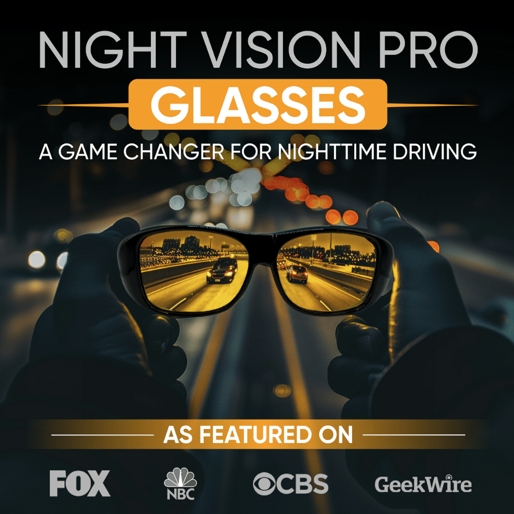 Night Vision Pro™ Driving Glasses | Yellow Anti-Glare Polarized Glasses