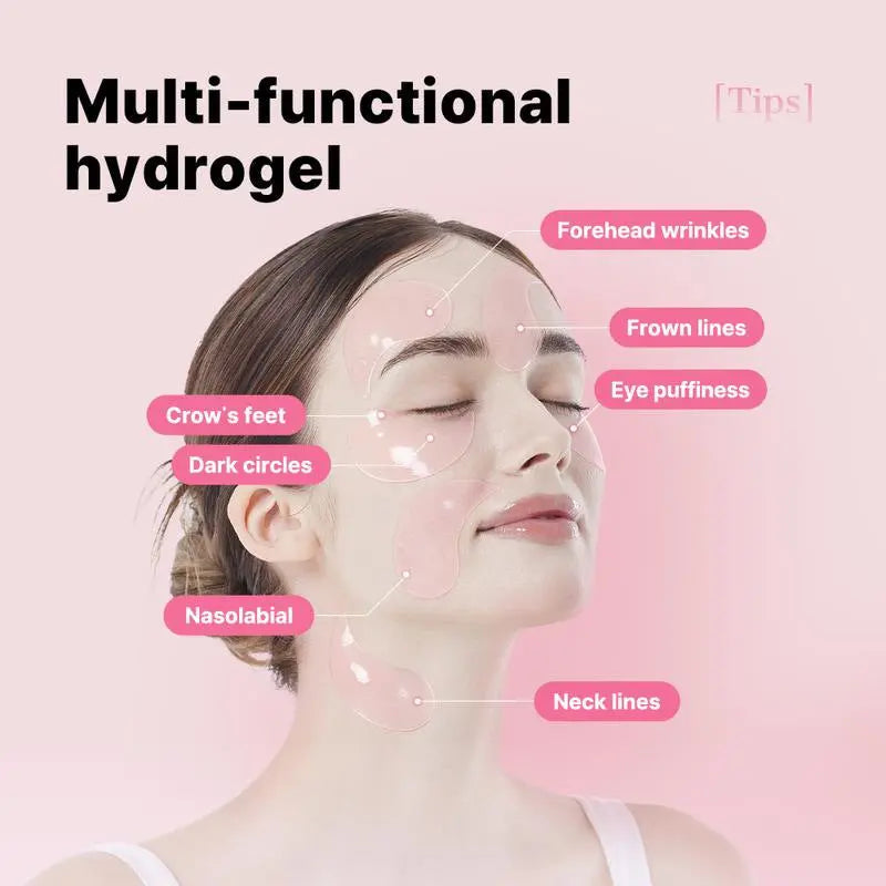 The Peptide Collagen Hydrogel Eye Patch 60 Patches Reduce Puffiness Hydrate Under