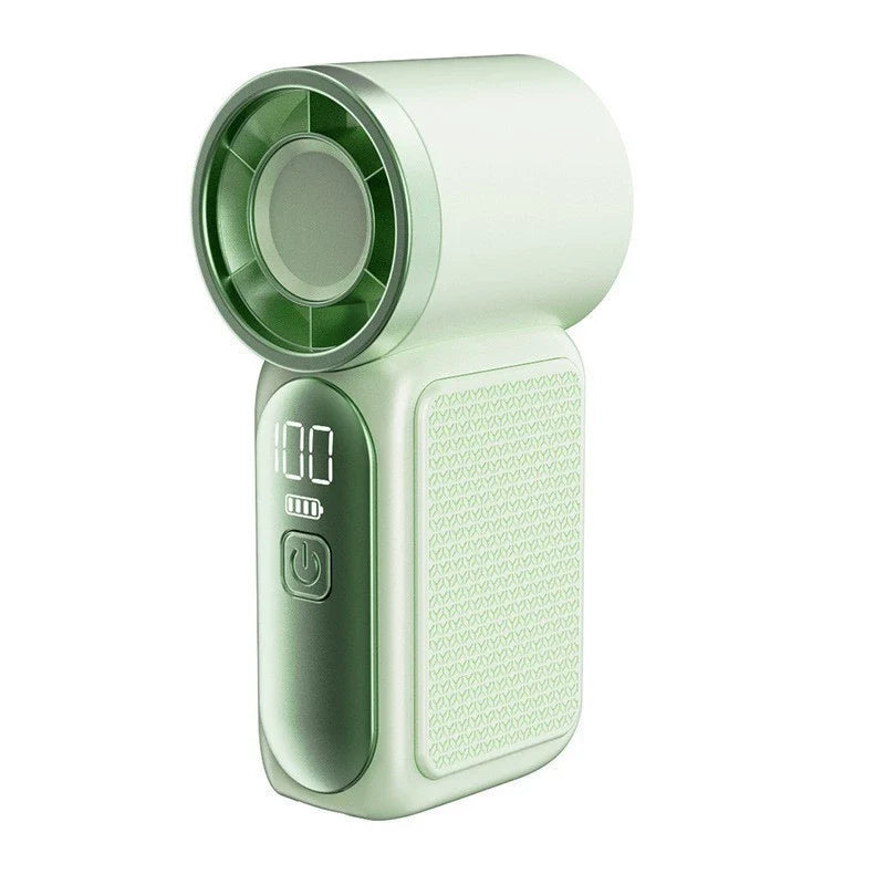 Ultra Compact Turbo Handheld Fan with LED Display