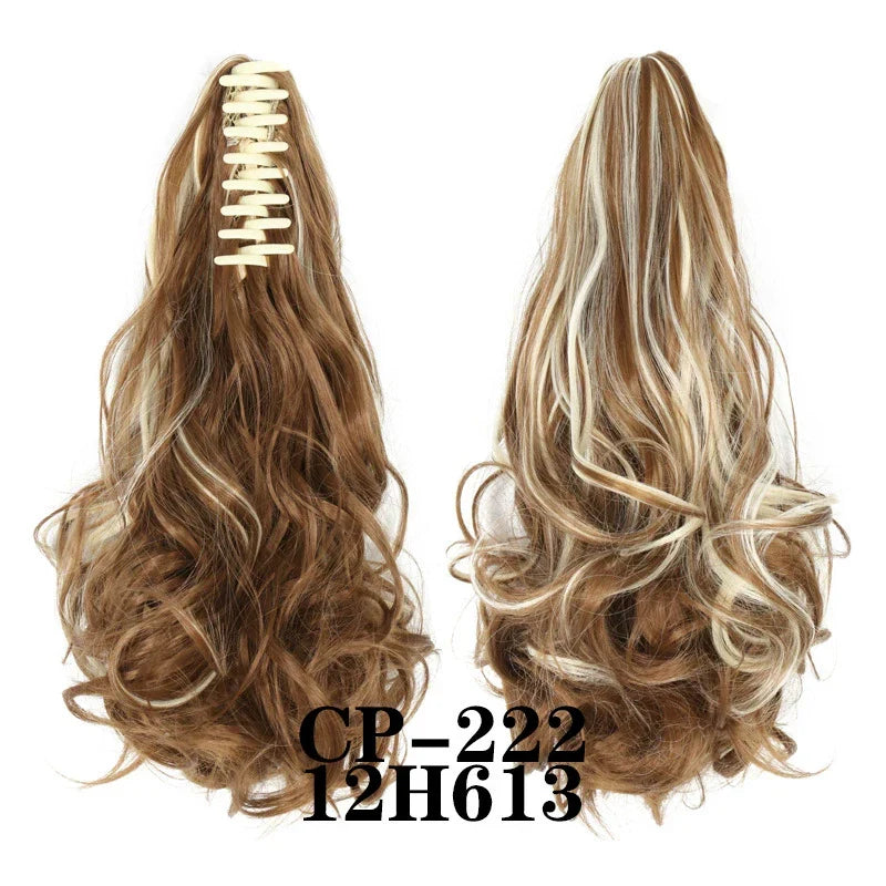 💜Limited time promotion 50%OFF💜Clip-on Wavy Ponytail Extension