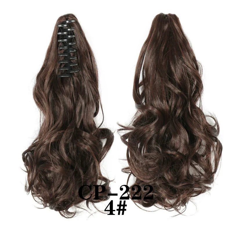 💜Limited time promotion 50%OFF💜Clip-on Wavy Ponytail Extension