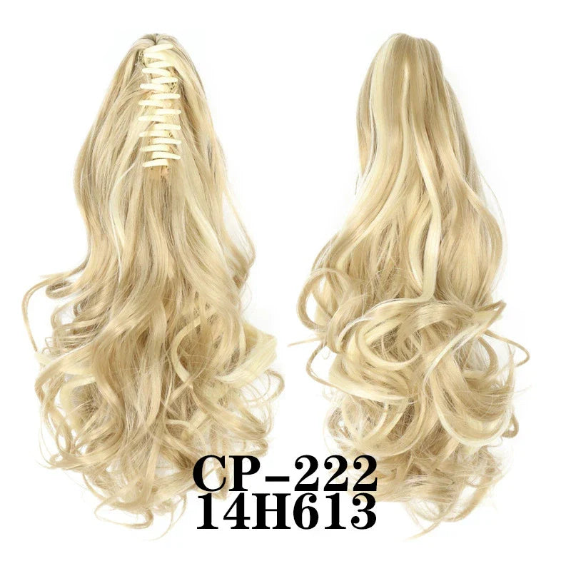 💜Limited time promotion 50%OFF💜Clip-on Wavy Ponytail Extension