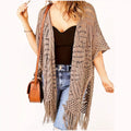 Women's Loose Plus Size Knitted Cardigan