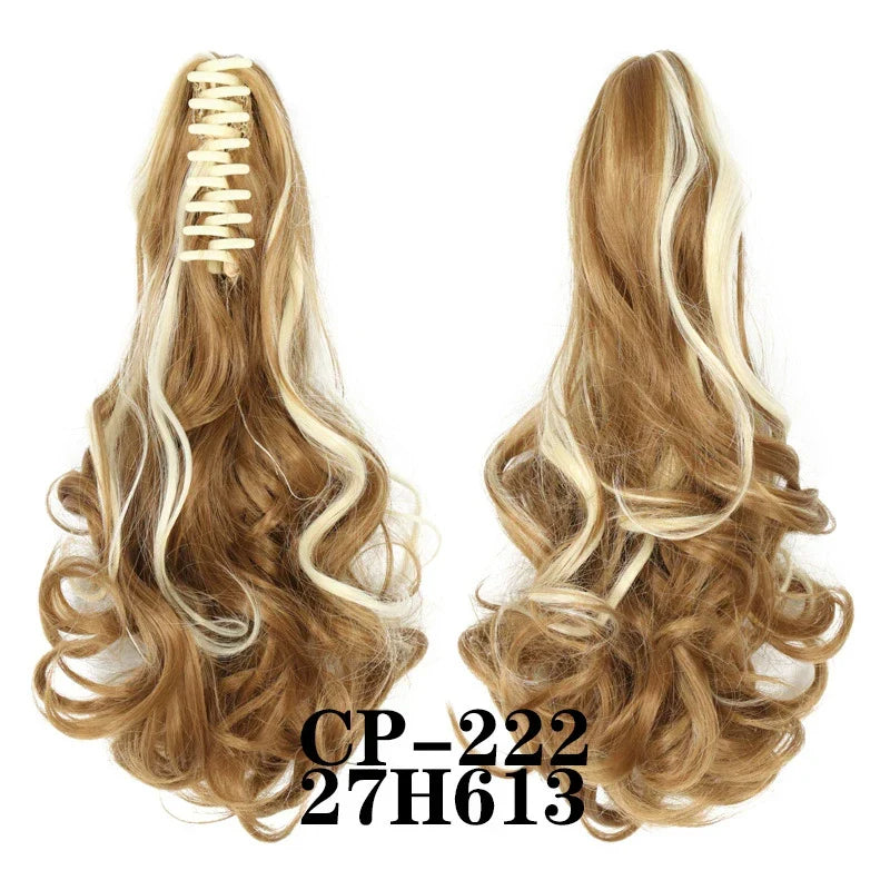 💜Limited time promotion 50%OFF💜Clip-on Wavy Ponytail Extension