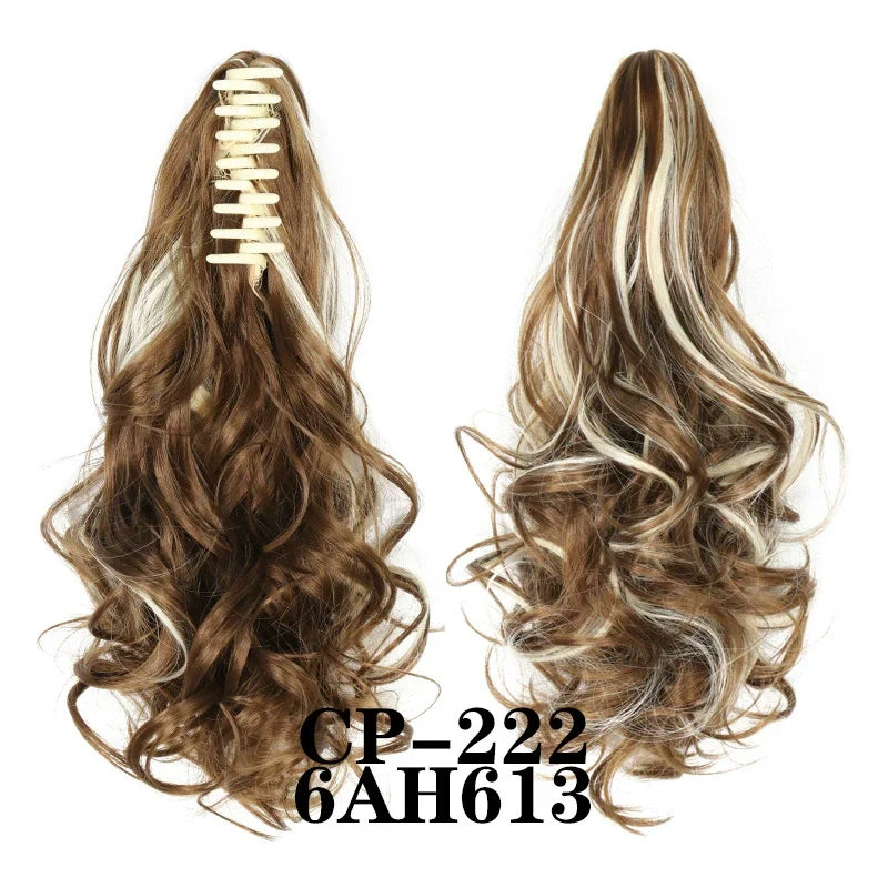 💜Limited time promotion 50%OFF💜Clip-on Wavy Ponytail Extension