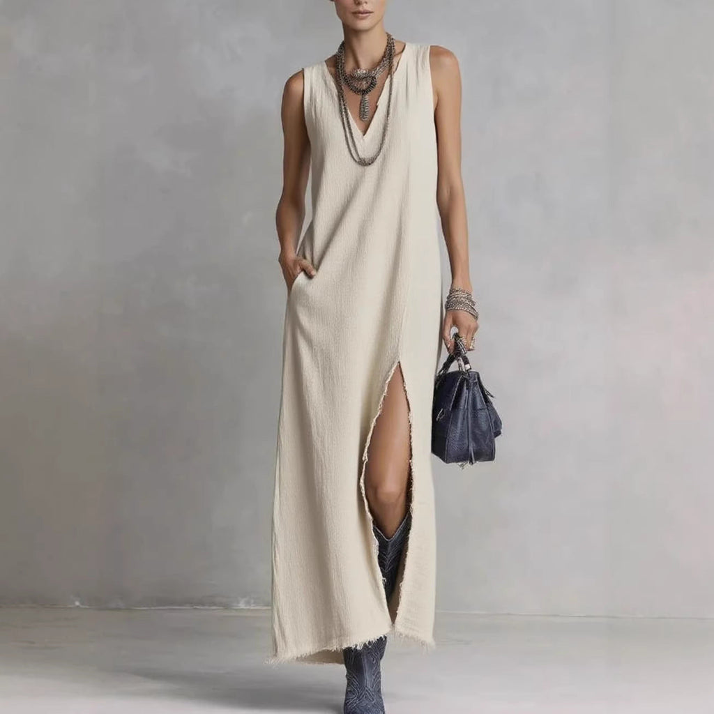 Vacation Loose Slimming Long Dress