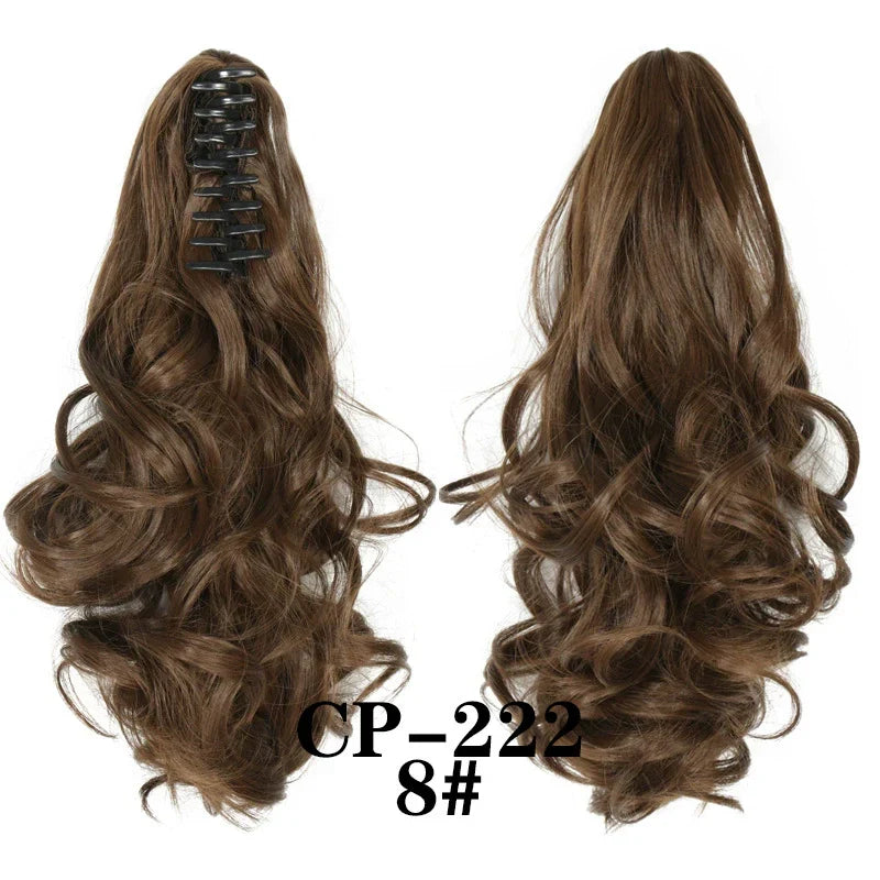 💜Limited time promotion 50%OFF💜Clip-on Wavy Ponytail Extension