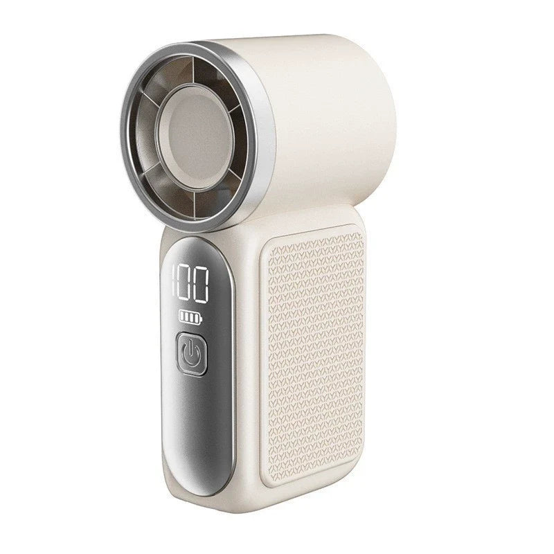 Ultra Compact Turbo Handheld Fan with LED Display