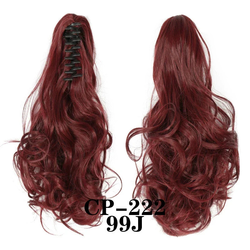 💜Limited time promotion 50%OFF💜Clip-on Wavy Ponytail Extension