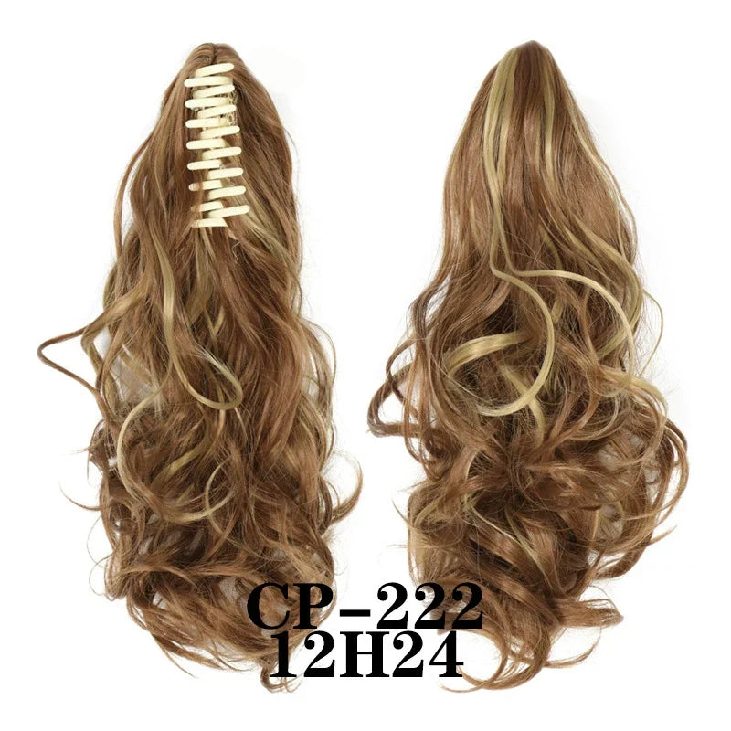 💜Limited time promotion 50%OFF💜Clip-on Wavy Ponytail Extension