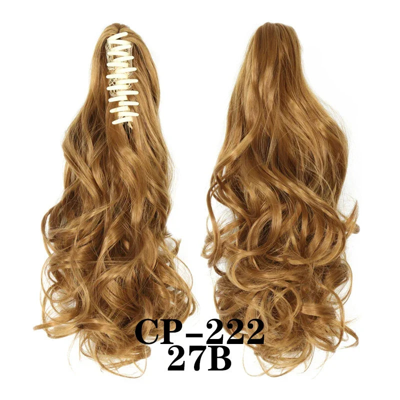 💜Limited time promotion 50%OFF💜Clip-on Wavy Ponytail Extension