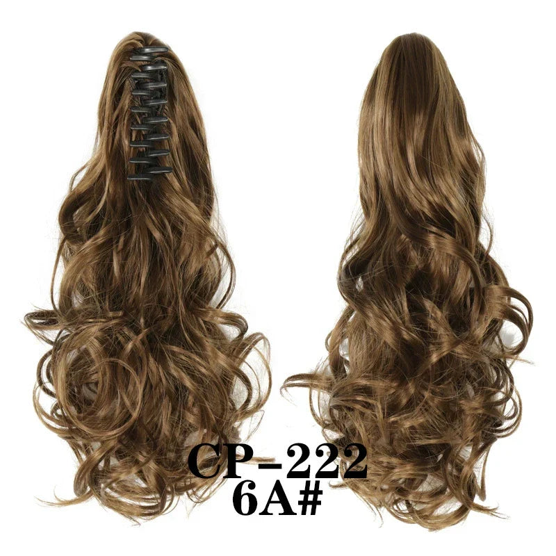 💜Limited time promotion 50%OFF💜Clip-on Wavy Ponytail Extension